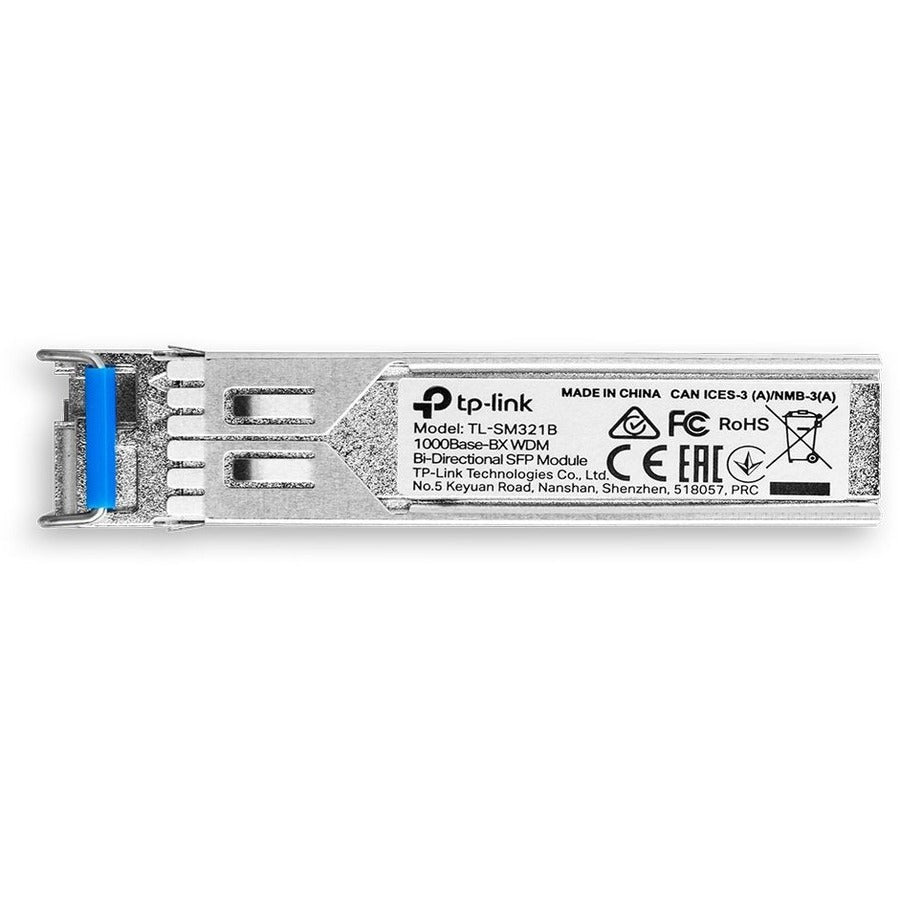 Tp-Link Tl-Sm321B - 1000Base-Bx Wdm Bi-Directional Gigabit Single-Mode Sfp Module