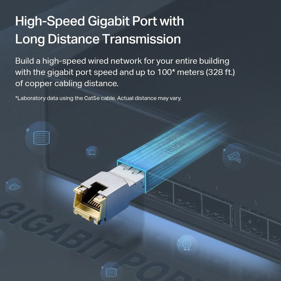Tp-Link Tl-Sm331T - 1000Base-T Rj45 Sfp Module