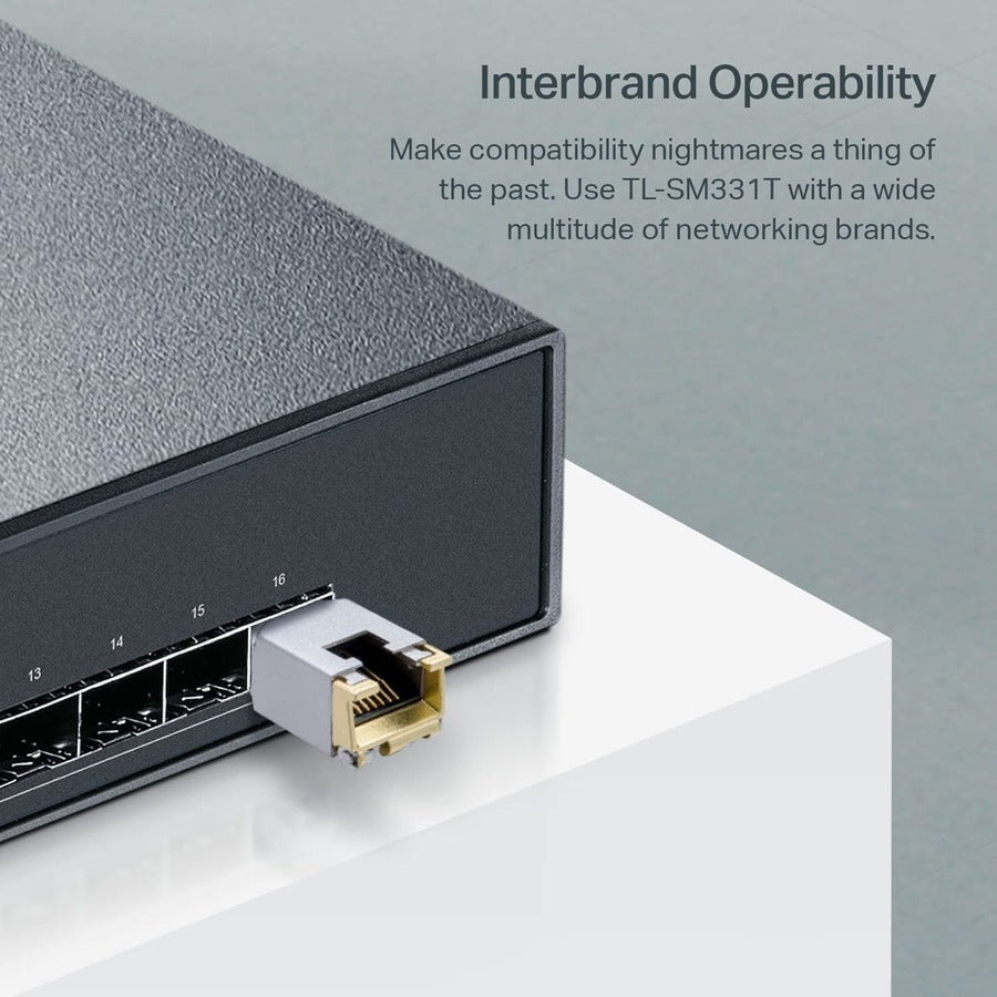 Tp-Link Tl-Sm331T - 1000Base-T Rj45 Sfp Module