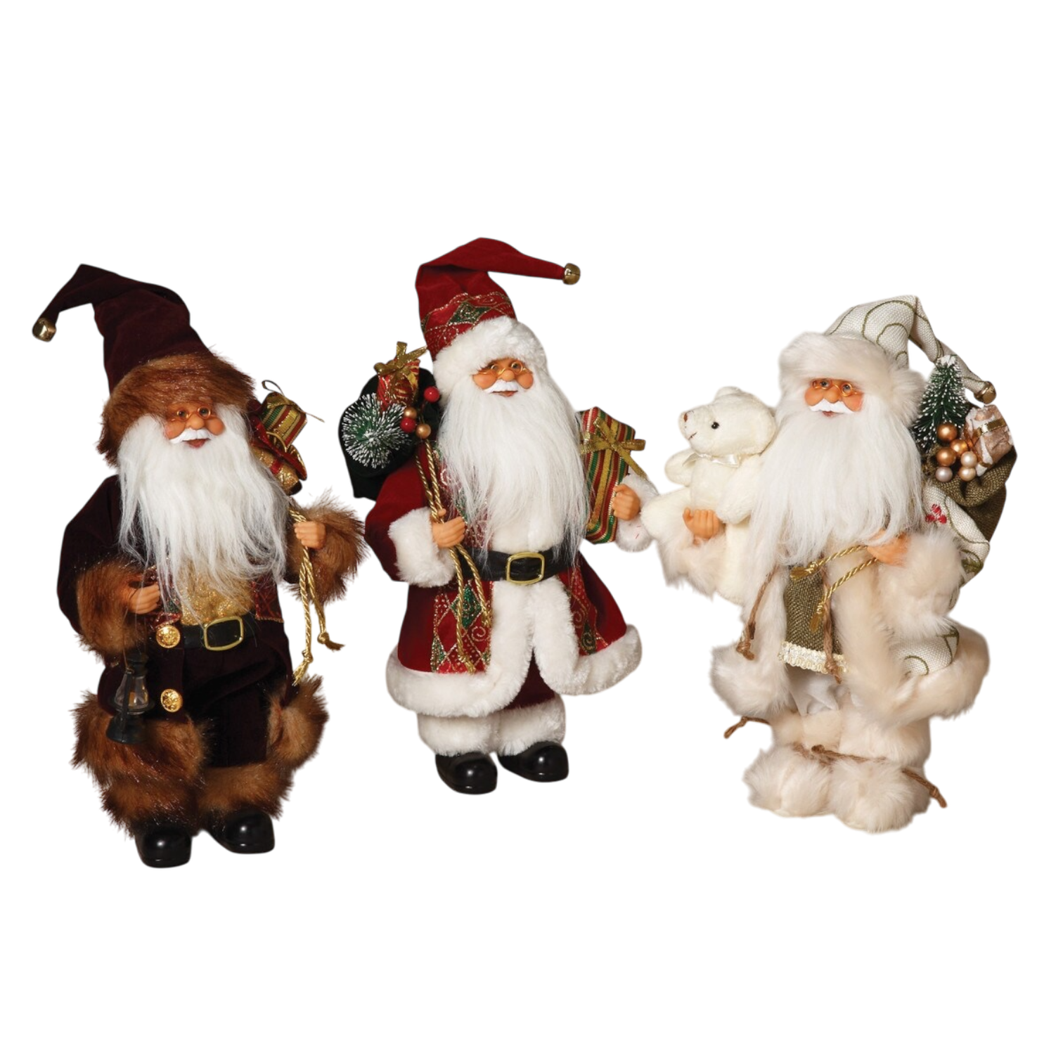 Traditional Standing Santa -