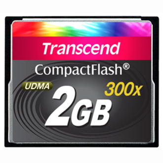 Transcend 2Gb Compactflash (Cf) Card - 300X