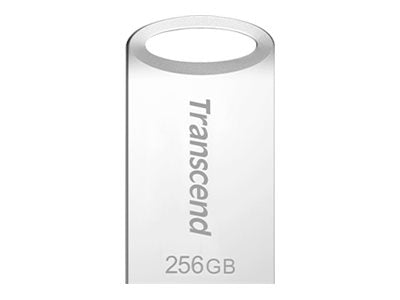 Transcend JetFlash 710 - USB flash drive - 256 GB - USB 3.1 Gen 1 - silver TS256GJF710S