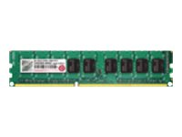 Transcend JetMemory - DDR3 - module - 4 GB - DIMM 240-pin - 1333 MHz / PC3-10600 - 1.5 V - unbuffered - ECC