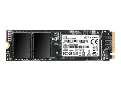 Transcend MTE720T - SSD - 4 TB - internal - M.2 2280 - PCIe 4.0 x4 (NVMe) TS4TMTE720T