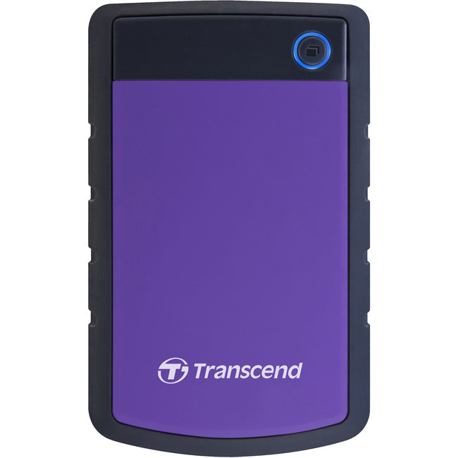Transcend StoreJet 25H3P 2 TB Portable Hard Drive - 2.5 External - SATA - Purple" TS2TSJ25H3P