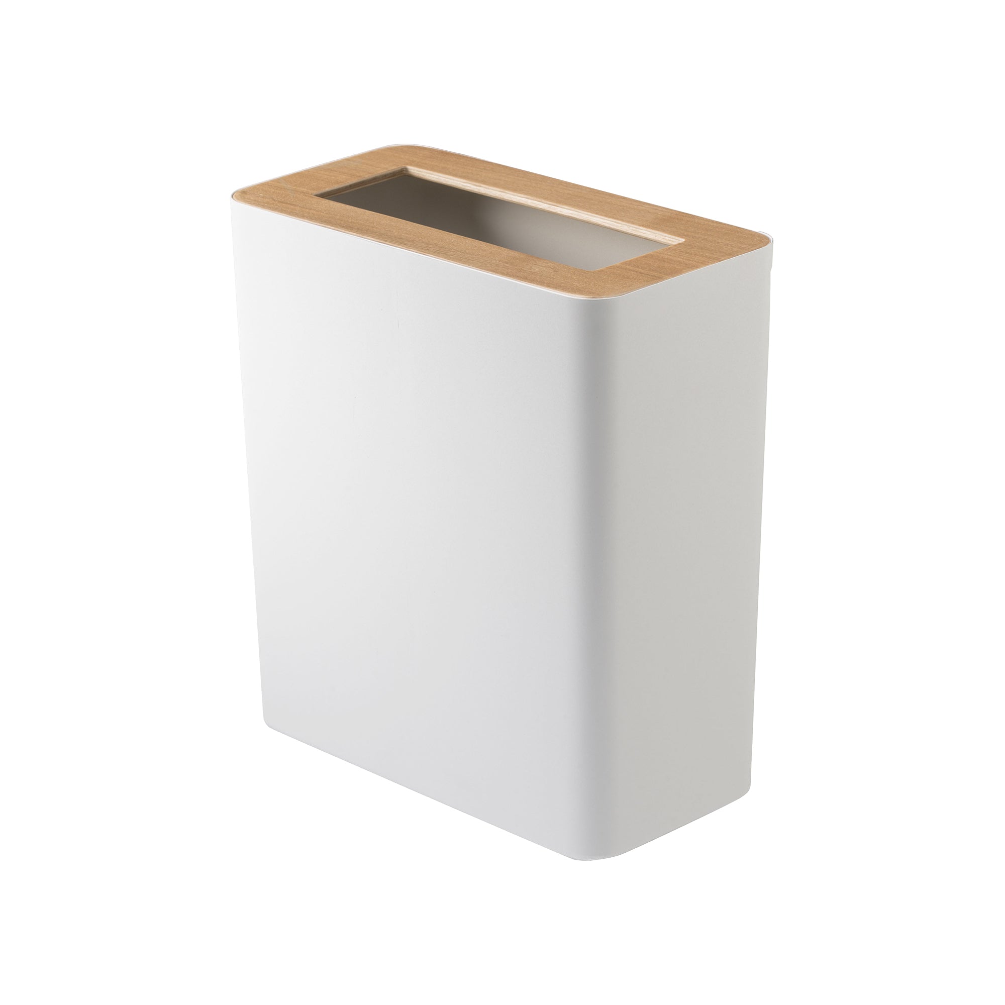 Trash Can - Two Styles - Steel + Wood