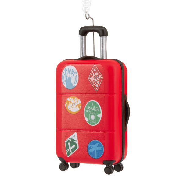 Travel Suitcase Ornament