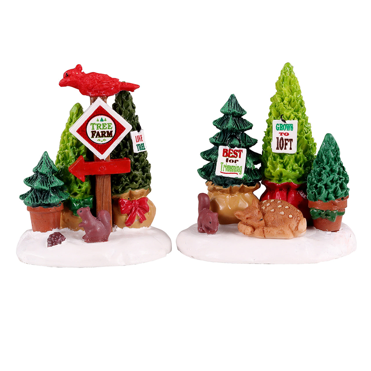 Tree Farm Display - 2 Piece Set