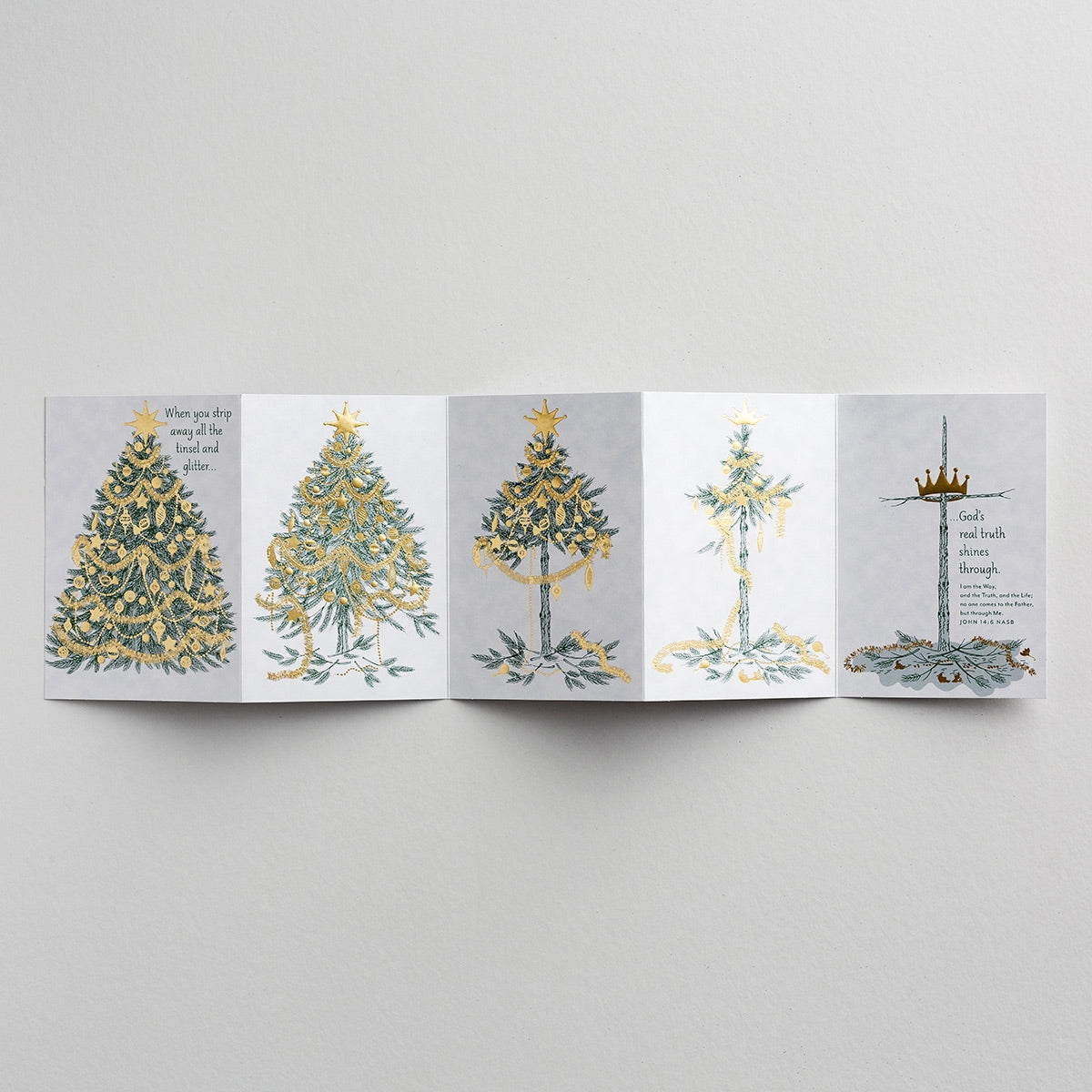 Tree to Cross - 18 Premium Christmas Boxed Cards - Special Edition