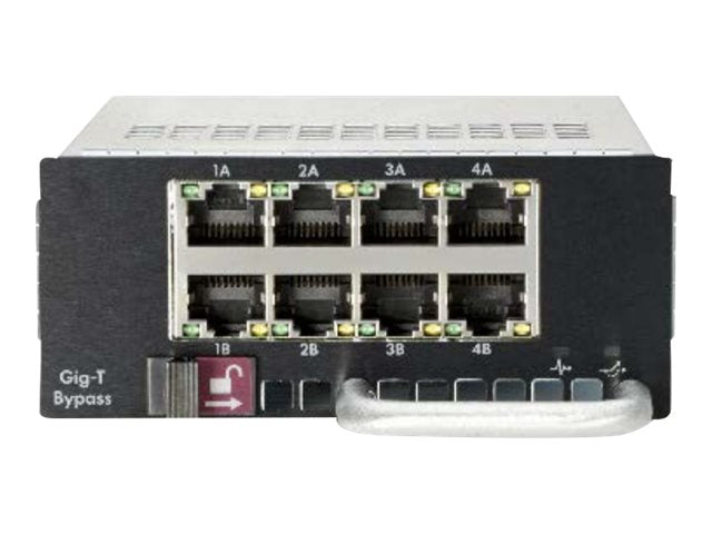 Trend Micro TippingPoint Bypass I/O Module 4-Segment Gig-T - Expansion module - Gigabit Ethernet x 8