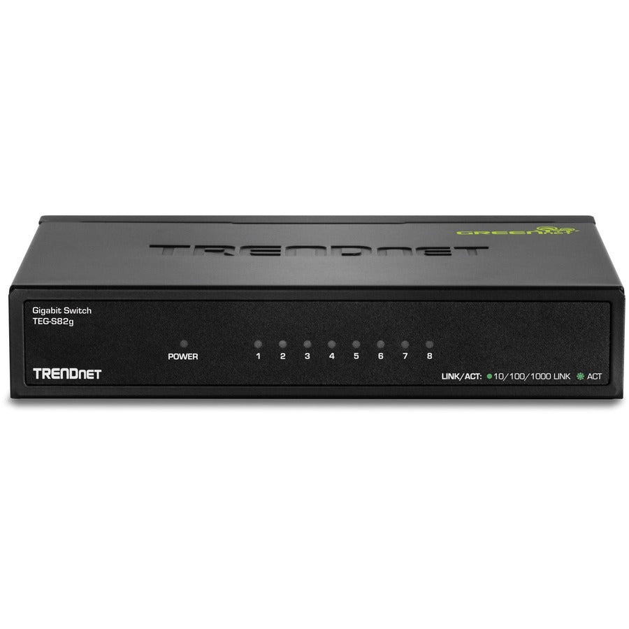 TrendNet TEG-S82g 8-Port Gigabit GREENnet Mini Switch - Energy-Efficient Network Solution | TecISoft