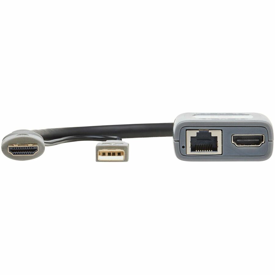 Tripp Lite 1-Port DisplayPort over Cat6 Extender Kit, Pigtail Transmitter/Receiver, 4K 60