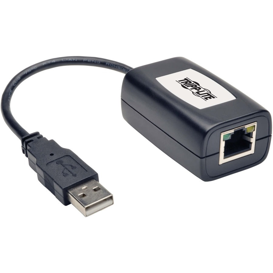Tripp Lite 1-Port Usb Over Cat5/Cat6 Extender Kit - Plug And Play, International Plug Adapters, 164 Ft. (50 M)