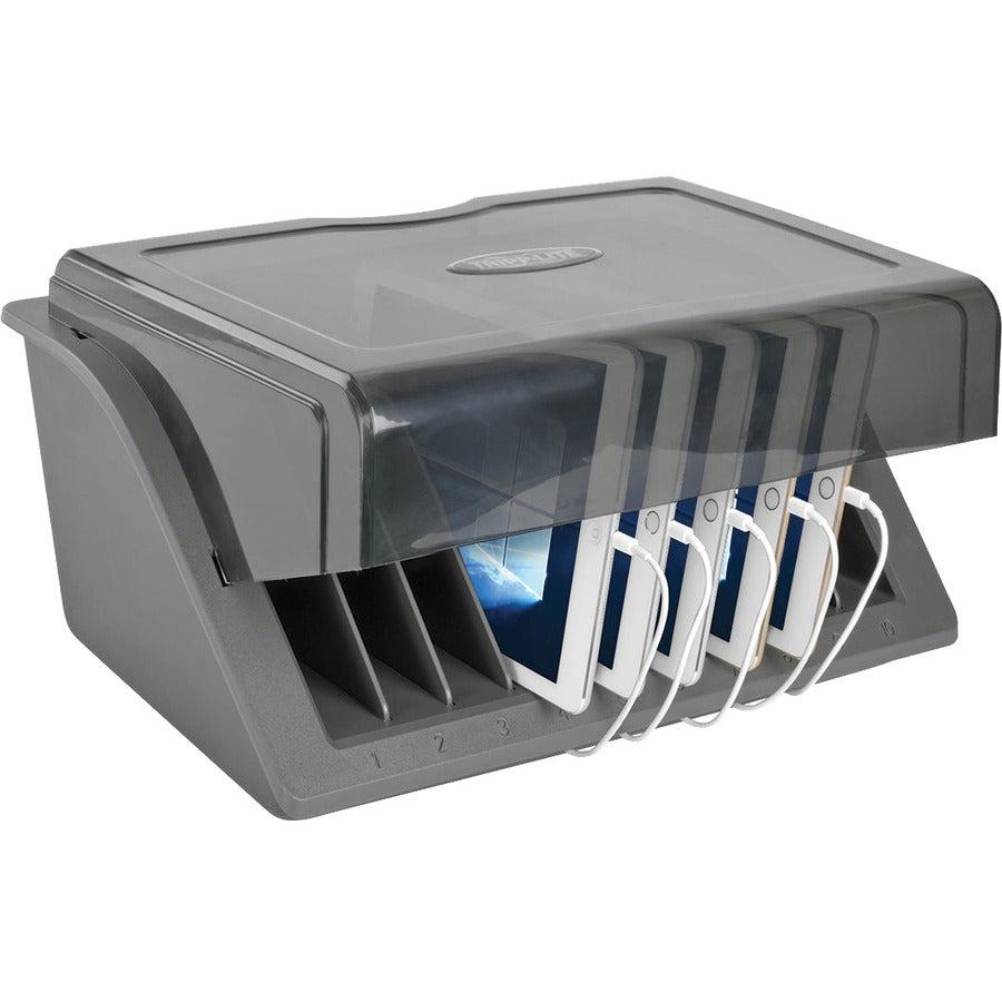 Tripp Lite 10-Device Desktop Usb Charging Station For Tablets, Laptops And E-Readers
