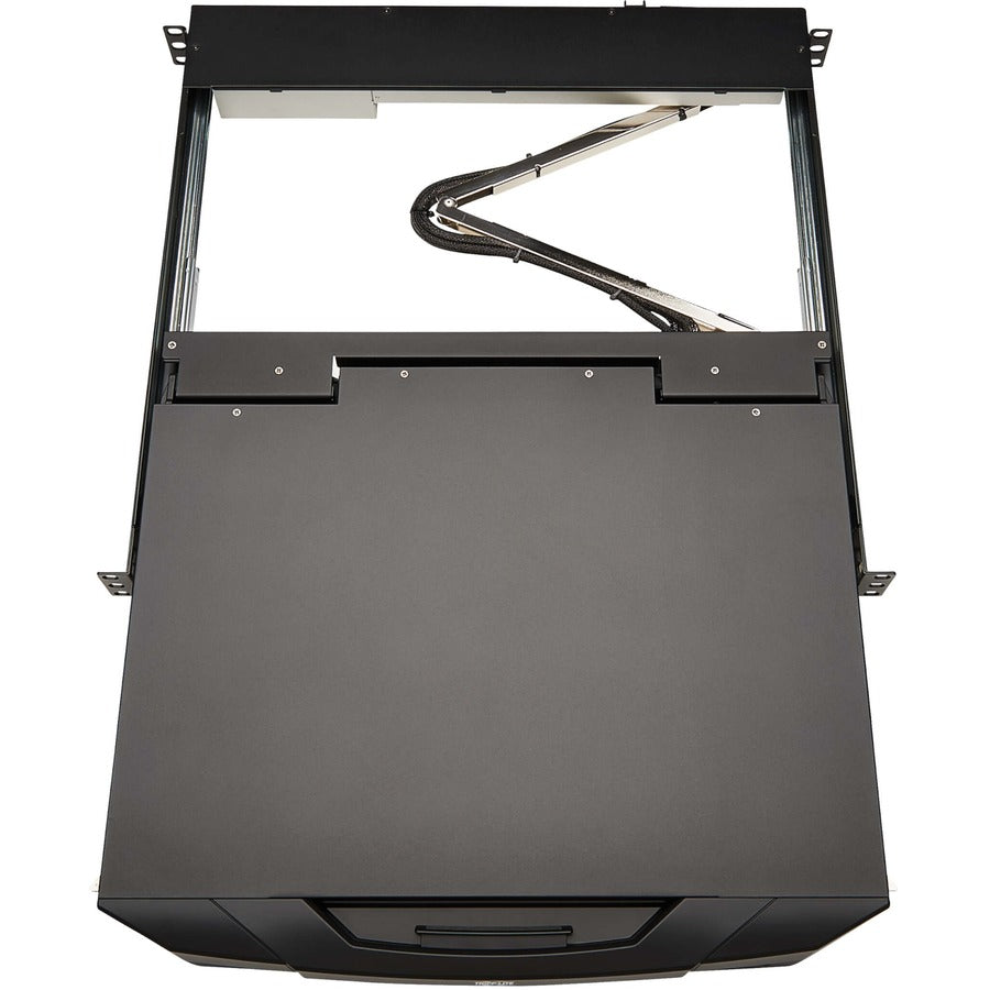 Tripp Lite 1U Rack-Mount Short-Depth HDMI KVM Console KVM Switch with 18.5 in. LCD - 1