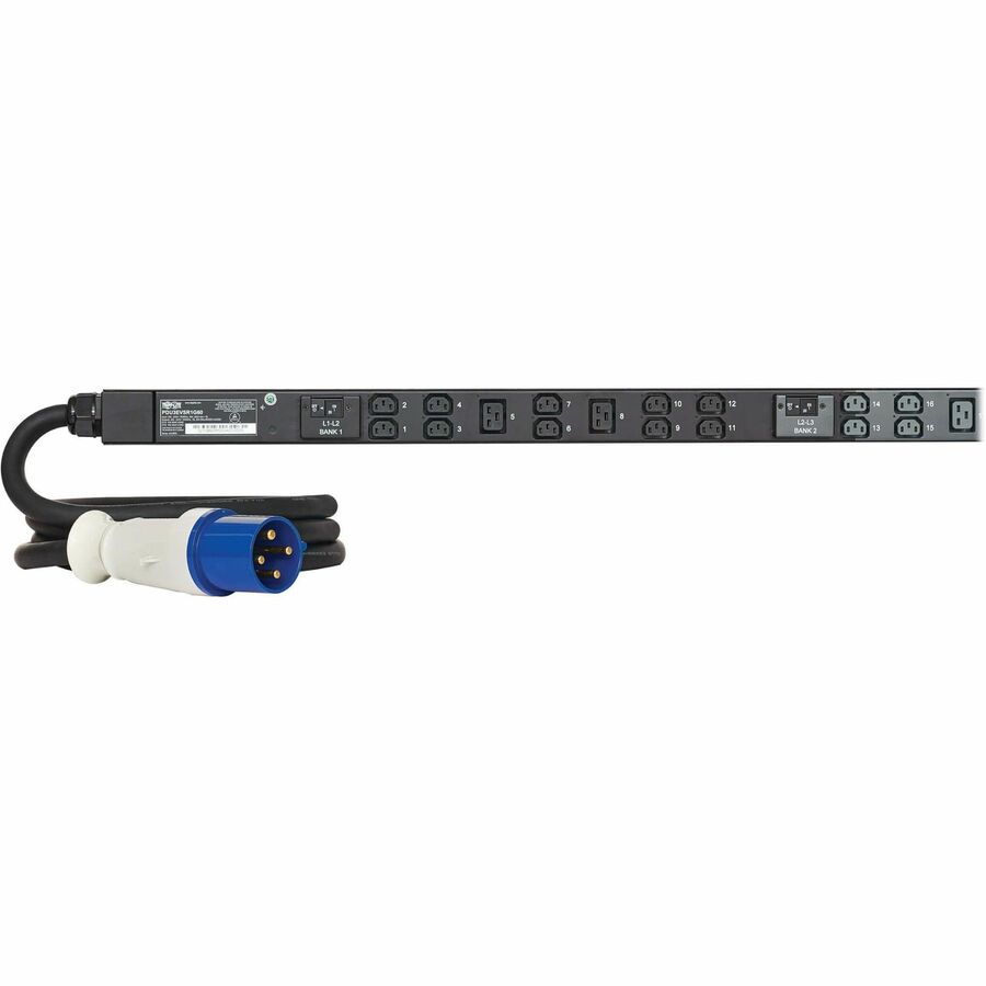 Tripp Lite 3-Phase IsoBreaker Managed PDU, 12.6kW PDU3EVSR1G60
