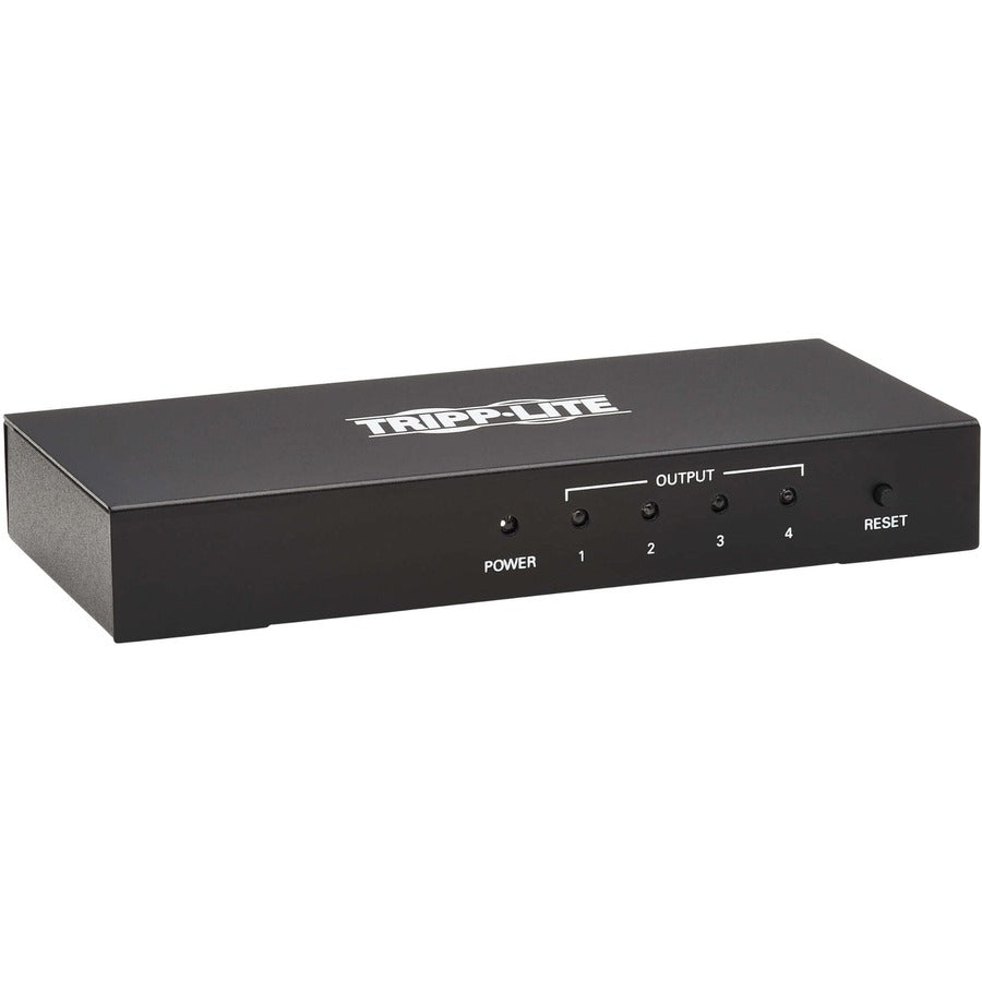 Tripp Lite 4-Port Hdmi Splitter - Uhd 4K, International Plug Adapters