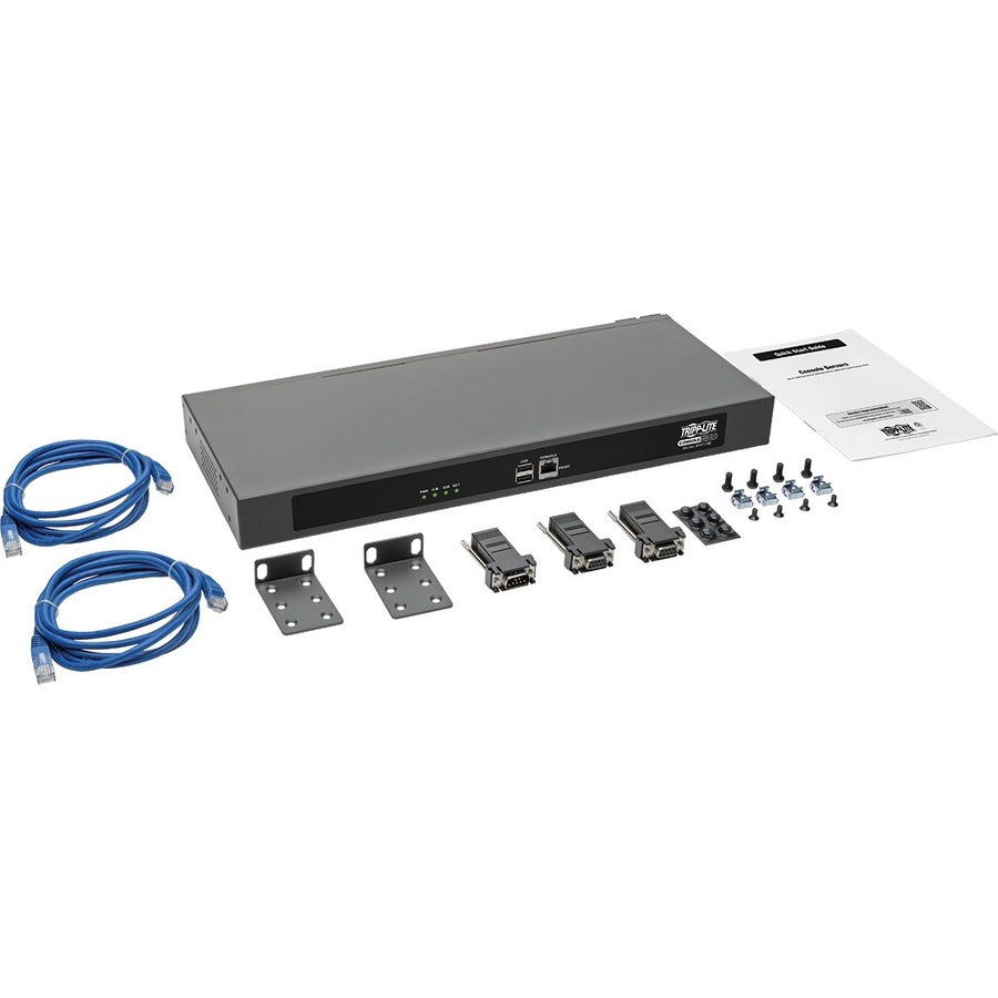Tripp Lite 48-Port Serial Console Server, USB Ports (2) - Dual GbE NIC, 4 Gb Flash,