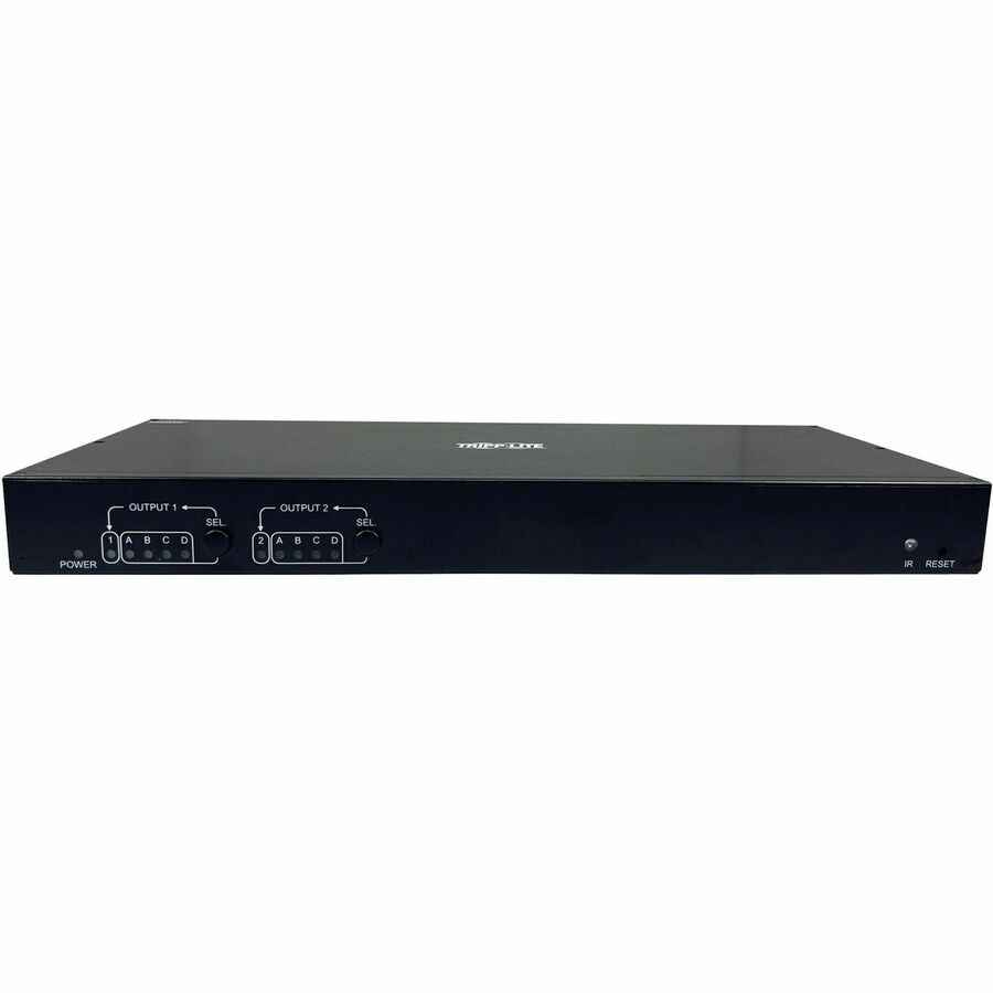Tripp Lite 4x2 HDMI over Cat6 Matrix Switch Kit Switch/2x Pigtail Receivers 4K 60 Hz HDR