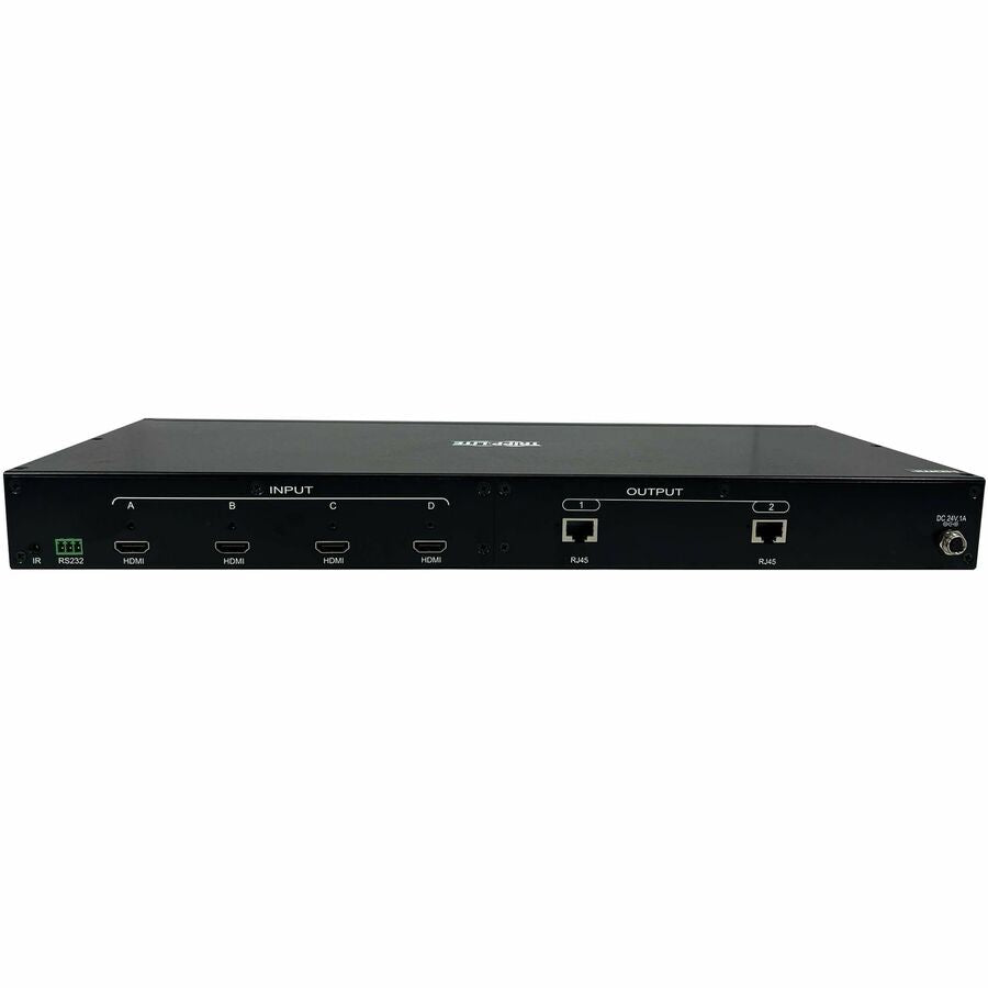 Tripp Lite 4x2 HDMI over Cat6 Matrix Switch Kit Switch/2x Pigtail Receivers 4K 60 Hz HDR