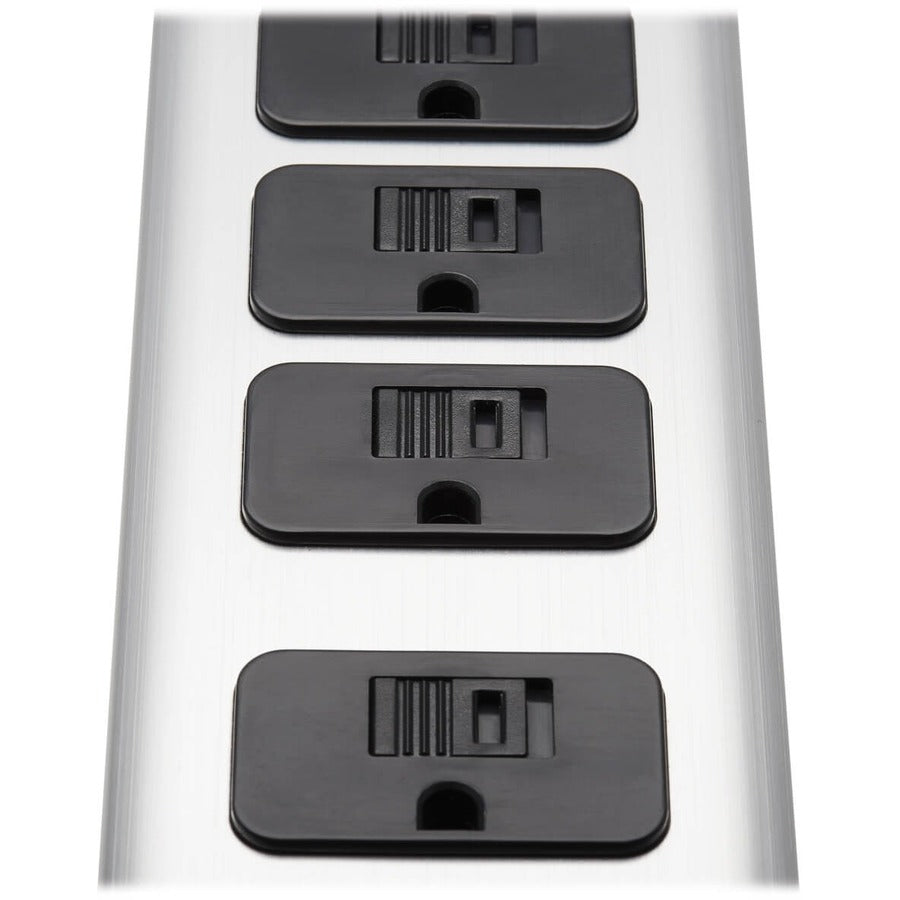 Tripp Lite 5-Outlet Surge Protector With 1 Usb-A And 1 Usb-C (3.9A Shared) - 6 Ft. Cord, 2100 Joules, Metal Housing