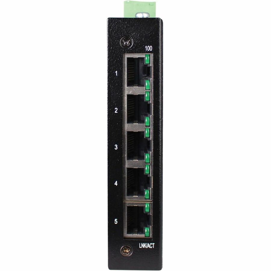 Tripp Lite 5-Port Unmanaged Industrial Ethernet Switch - 10/100 Mbps, Ruggedized,