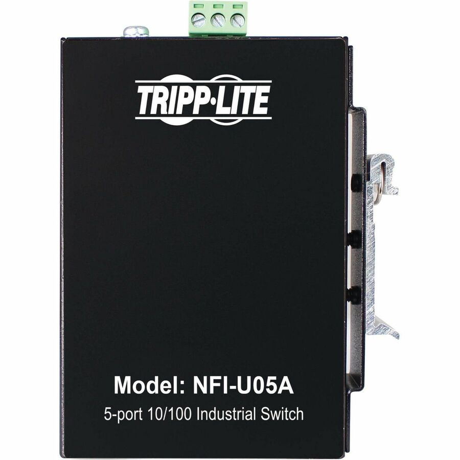 Tripp Lite 5-Port Unmanaged Industrial Ethernet Switch - 10/100 Mbps, Ruggedized,