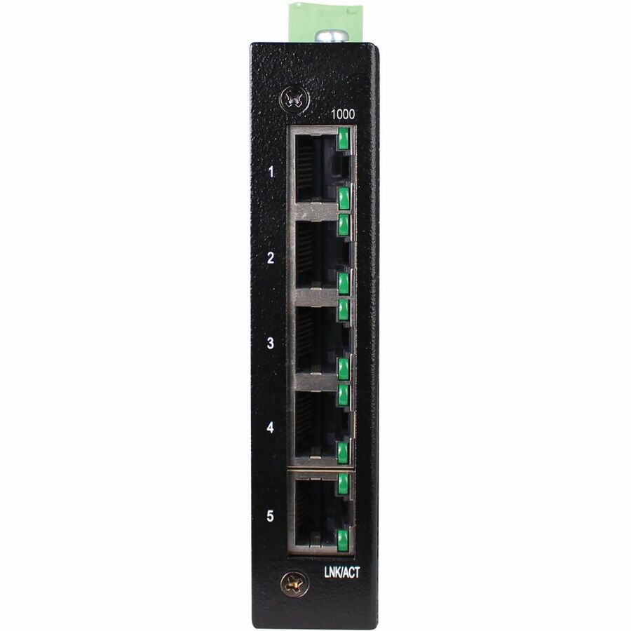 Tripp Lite 5-Port Unmanaged Industrial Gigabit Ethernet Switch - 10/100/1000 Mbps,