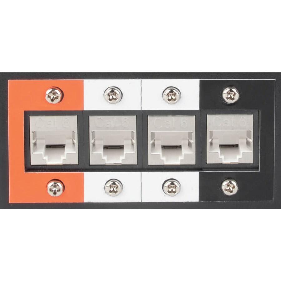 Tripp Lite 5U Low-Profile Vertical Wall Mount Structured Wiring Enclosure, Switch-Depth, Adjustable Equipment Brackets