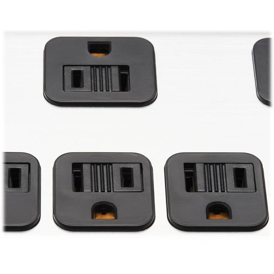 Tripp Lite 8-Outlet Surge Protector With 1 Usb-A And 1 Usb-C (3.9A Shared) - 8 Ft. Cord, 2100 Joules, Metal Housing