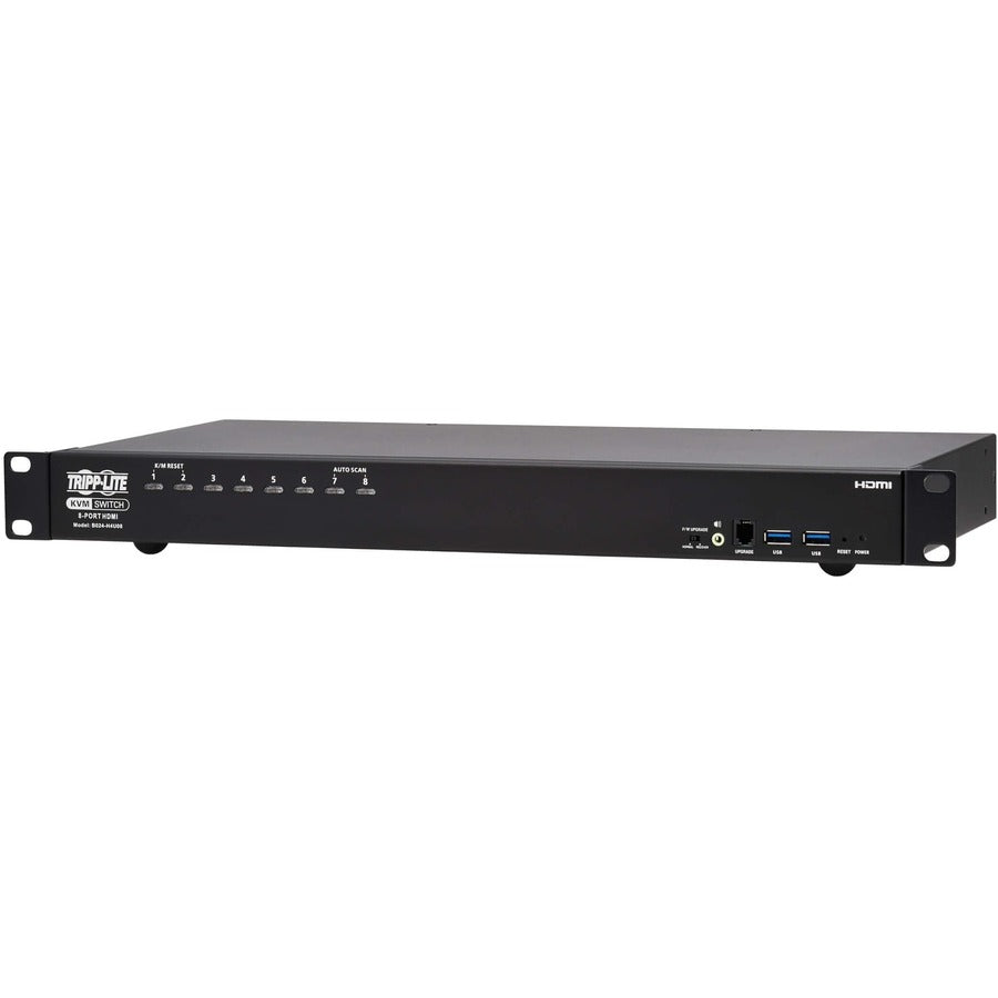 Tripp Lite 8-Port HDMI KVM Switch with USB 3.0 - 4K 60Hz Rackmount TAA | Tecisoft B024-H4U08