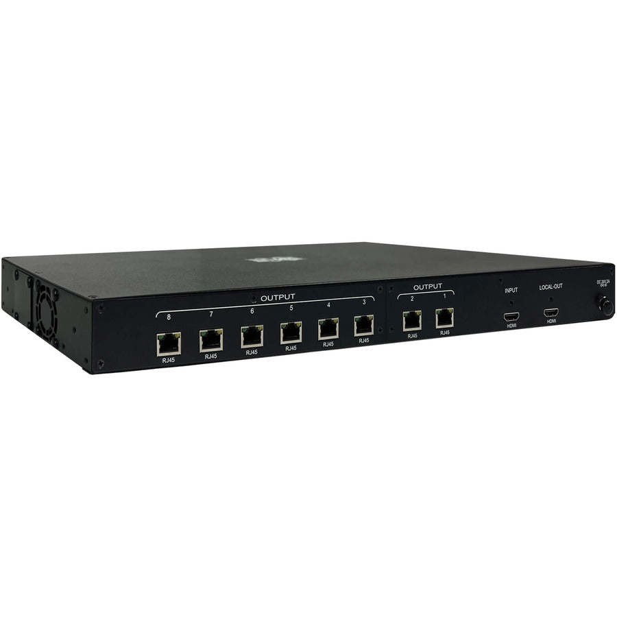 Tripp Lite 8-Port Hdmi Over Cat6 Splitter - 4K 60 Hz, Hdr, 4:4:4, Poc, Hdcp 2.2, 230 Ft. (70.1 M), Taa