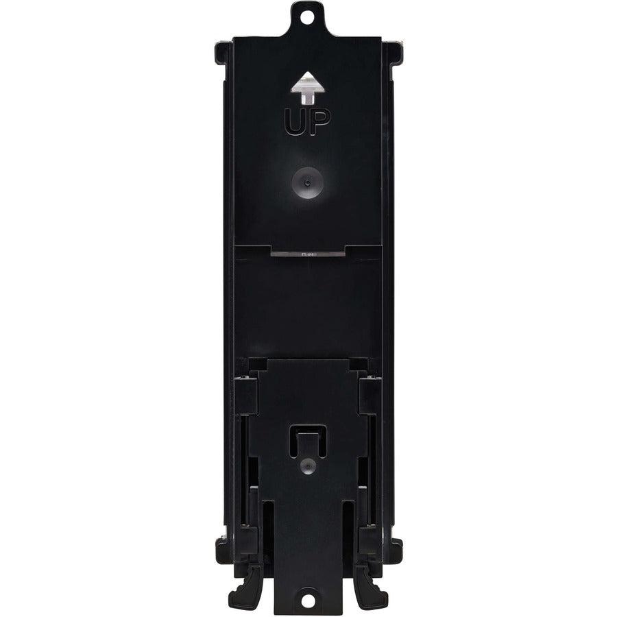 Tripp Lite 8-Port Metal DIN-Rail Mounting Keystone Patch Panel with Grounding, Black/Silver, TAA