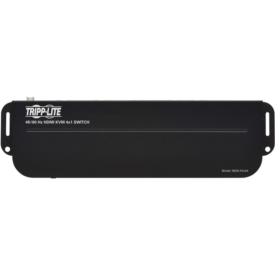 Tripp Lite B005-Hua4 4-Port Hdmi/Usb Kvm Switch - 4K 60 Hz, Hdr, Hdcp 2.2, Ir, Usb Sharing