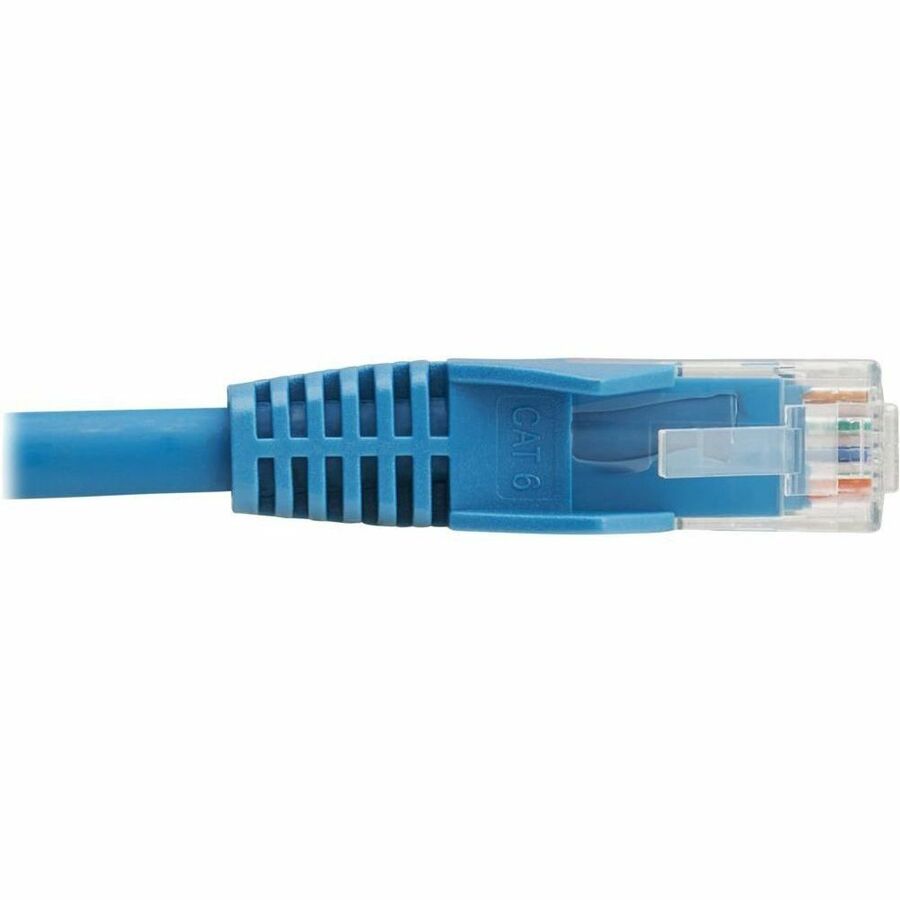 Tripp Lite Cat6 Gigabit Snagless Molded UTP Ethernet Cable (RJ45 M/M) PoE LSZH Blue 10 m