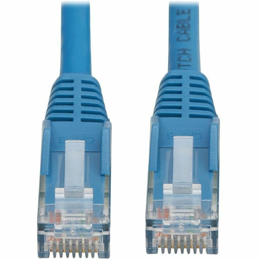 Tripp Lite Cat6 Gigabit Snagless Molded UTP Ethernet Cable (RJ45 M/M) PoE LSZH Blue 10 m