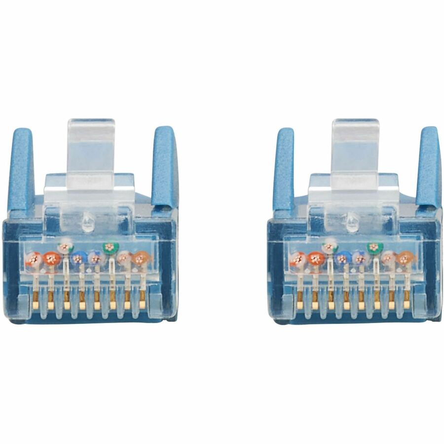 Tripp Lite Cat6 Gigabit Snagless Molded UTP Ethernet Cable (RJ45 M/M) PoE LSZH Blue 5 m