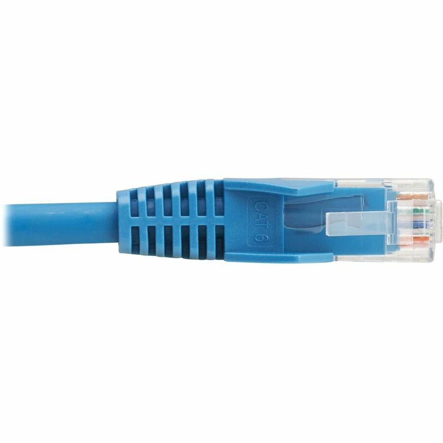 Tripp Lite Cat6 Gigabit Snagless Molded UTP Ethernet Cable (RJ45 M/M) PoE LSZH Blue 7 m