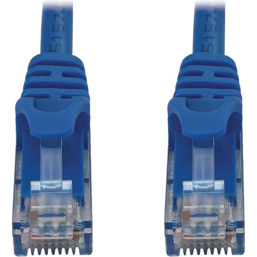 Tripp Lite Cat6a 10G Snagless Molded UTP Ethernet Cable (RJ45 M/M), PoE, Blue, 3 ft. (0.9 m)