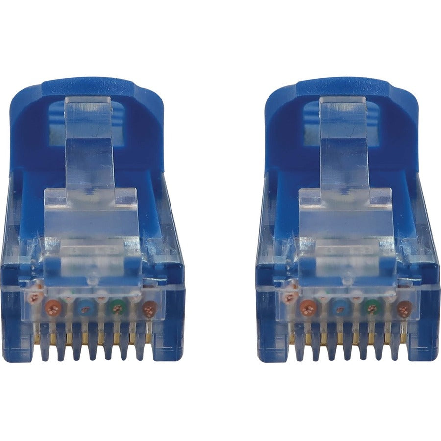Tripp Lite Cat6a 10G Snagless Molded UTP Ethernet Cable (RJ45 M/M) PoE Blue 5 ft. (1.5 m)
