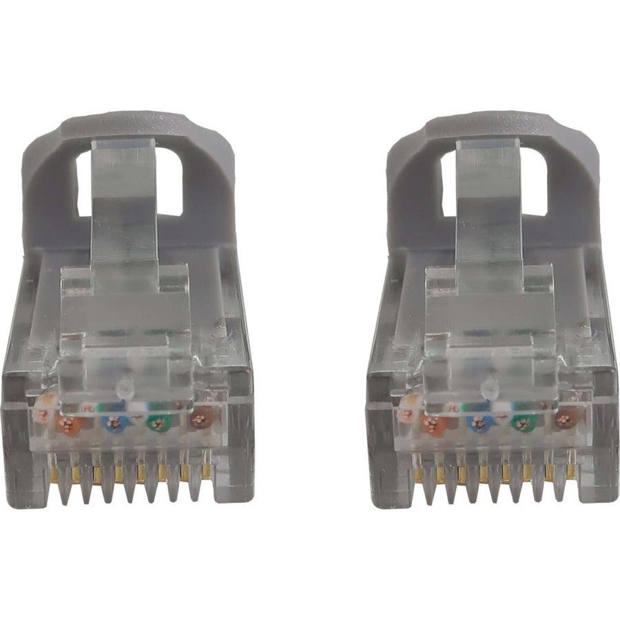Tripp Lite Cat6a 10G Snagless Molded UTP Ethernet Cable (RJ45 M/M), PoE, Gray, 50 ft. (15.2 m)