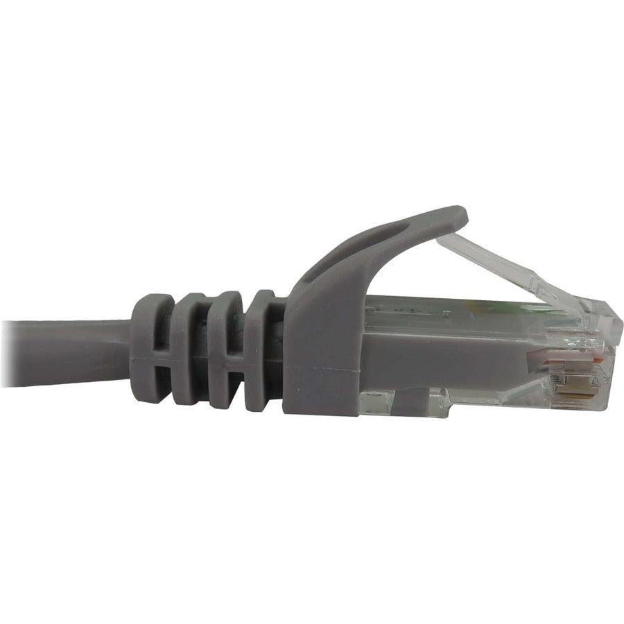 Tripp Lite Cat6a 10G Snagless Molded UTP Ethernet Cable (RJ45 M/M), PoE, Gray, 50 ft. (15.2 m)