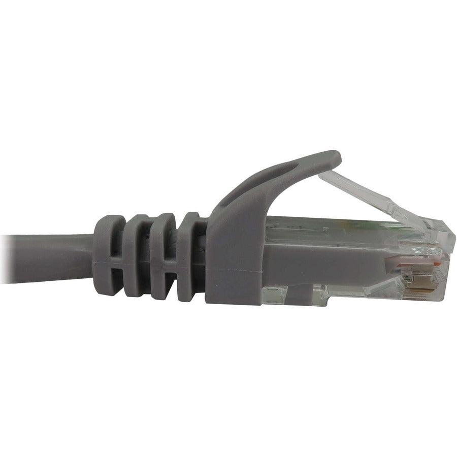 Tripp Lite Cat6a 10G Snagless Molded UTP Ethernet Cable (RJ45 M/M), PoE, Gray, 6 ft. (1.8 m)