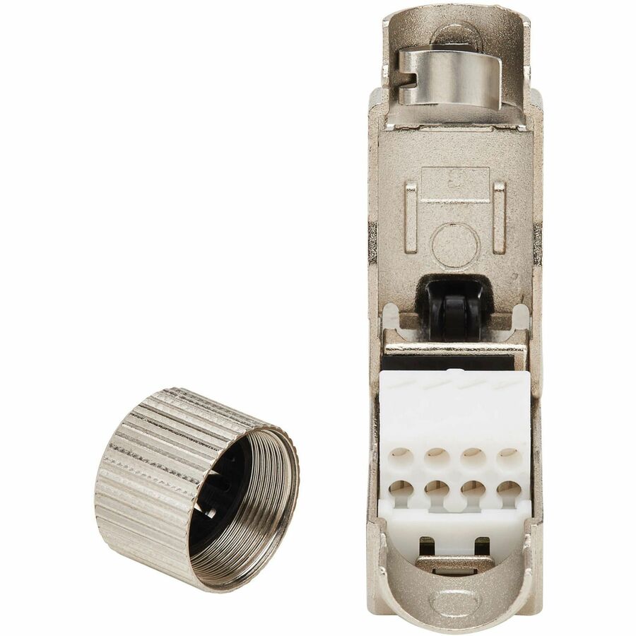 Tripp Lite Cat6a Class EA STP Field-Termination Plug, 568A/568B, TAA - 1 x RJ-45 Network
