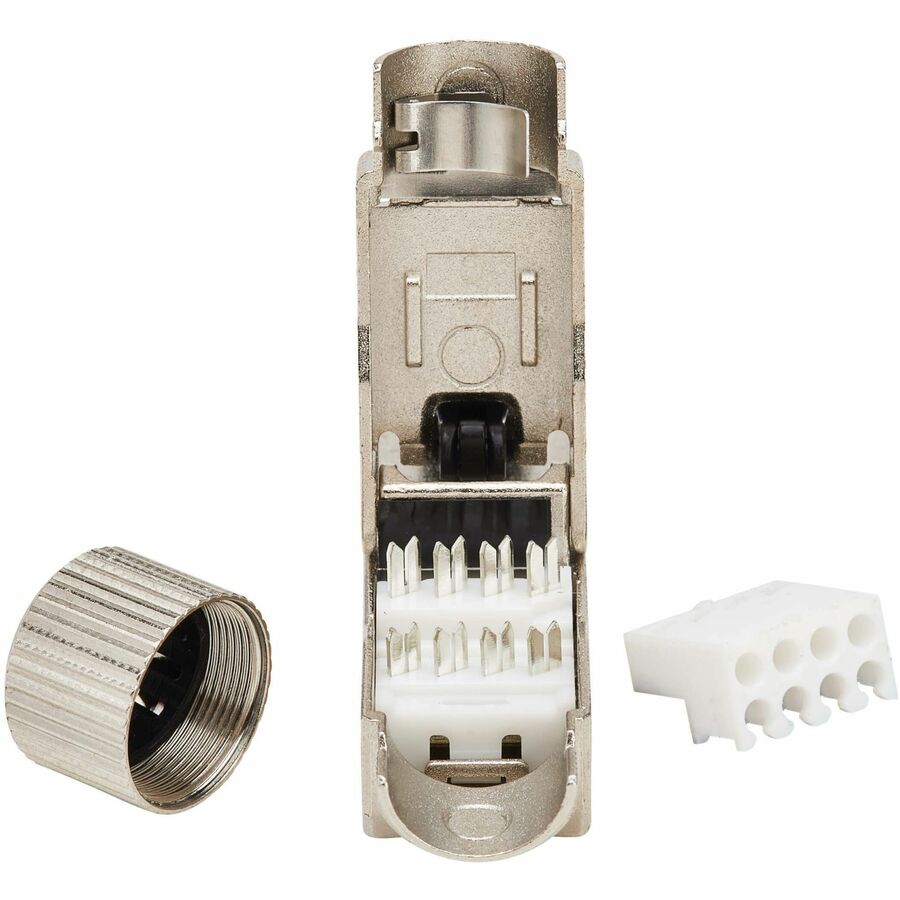 Tripp Lite Cat6a Class EA STP Field-Termination Plug, 568A/568B, TAA - 1 x RJ-45 Network