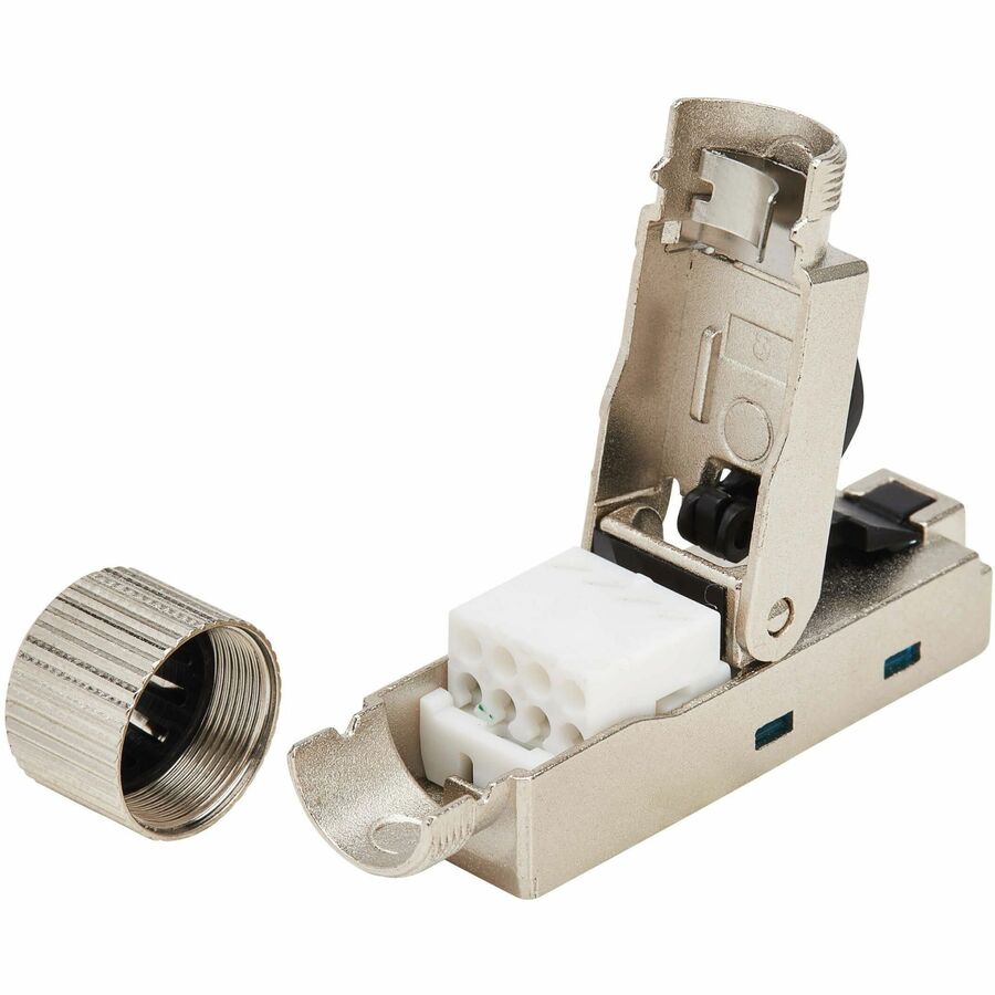Tripp Lite Cat6a Class EA STP Field-Termination Plug, 568A/568B, TAA - 1 x RJ-45 Network