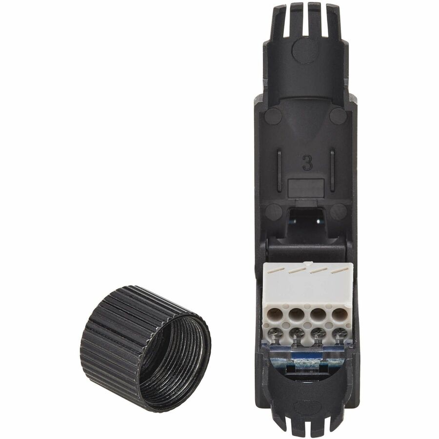 Tripp Lite Cat6a Class EA UTP Field-Termination Plug, 568A/568B, TAA - 1 x RJ-45 Network