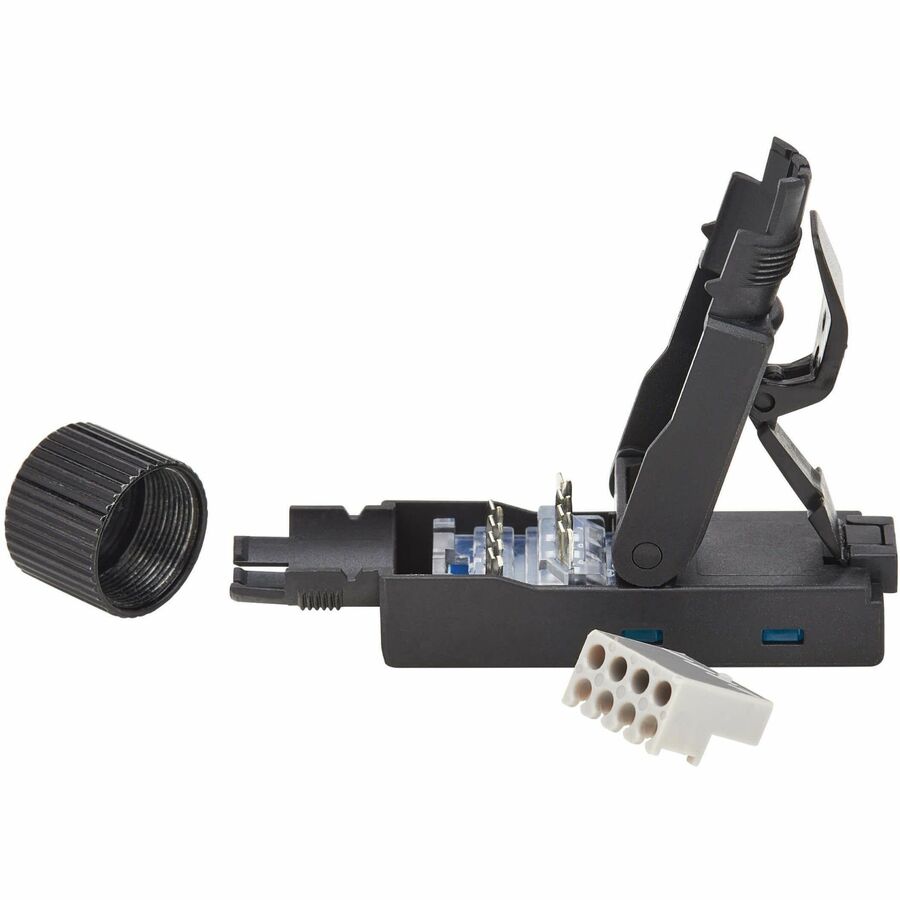 Tripp Lite Cat6a Class EA UTP Field-Termination Plug, 568A/568B, TAA - 1 x RJ-45 Network