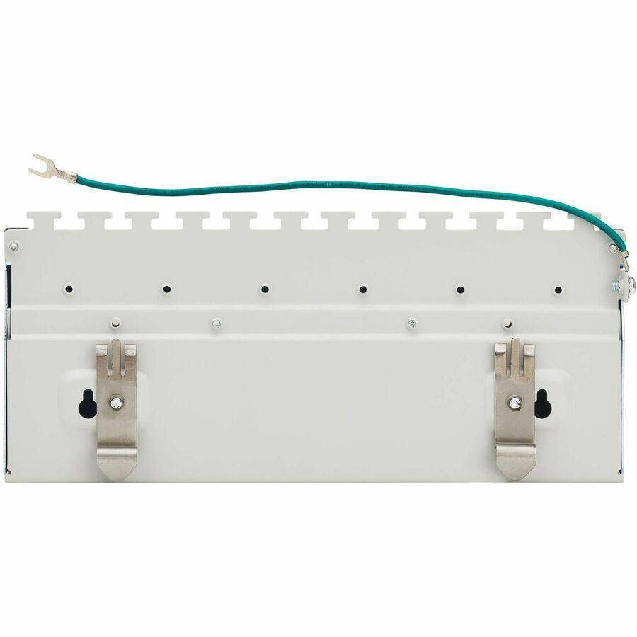 Tripp Lite Cat6a STP Patch Panel, 8 Ports, DIN Rail or Wall Mount, TAA - 8 Port(s) - 8 x