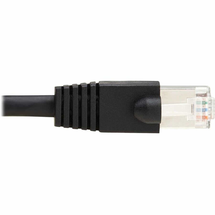 Tripp Lite Cat8 40G Snagless SSTP Ethernet Cable (RJ45 M/M), PoE, Blue, 1 ft. (0.3 m) - 1